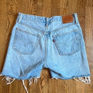 Levi’s 501 cutoff denim shorts: Size 6